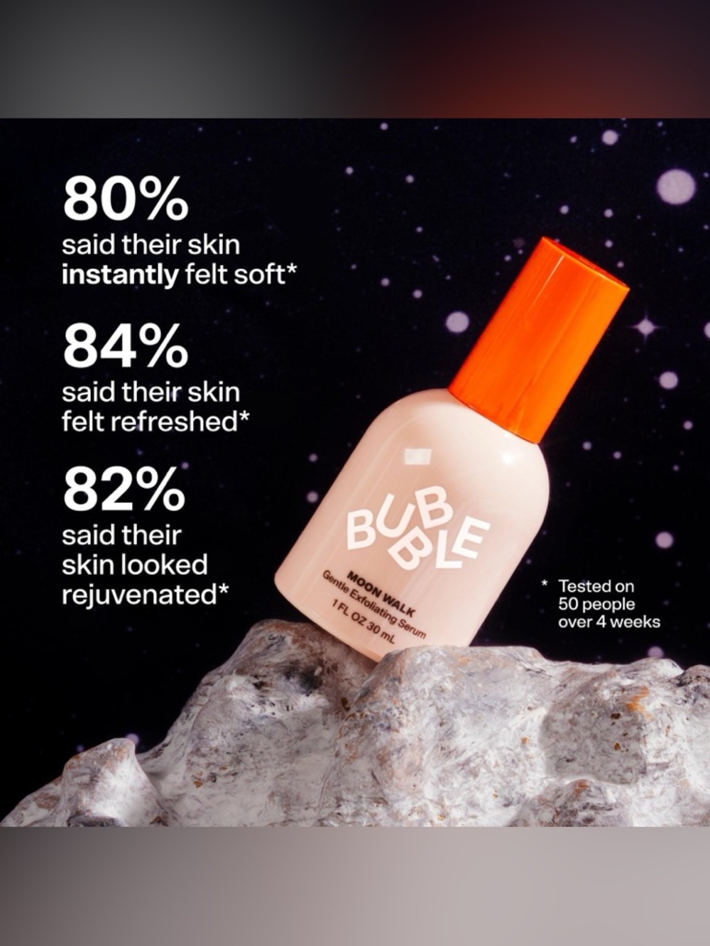 Bubble Moon Walk Gentle Exfoliating Serum - 1fl oz